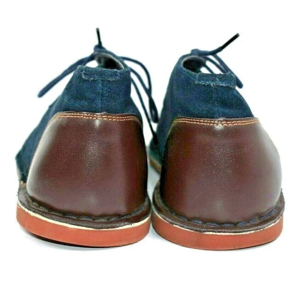 Joseph Abboud Collection Men's Blue Suede Leather Chukka Boots Size 11